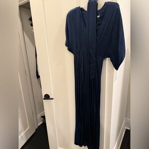 Reformation Midnight Blue Dress